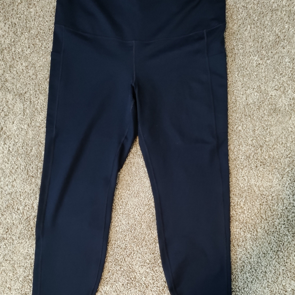 Gap Fit Maternity Navy Blue Leggings